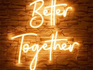 تابلو نئون Better Together