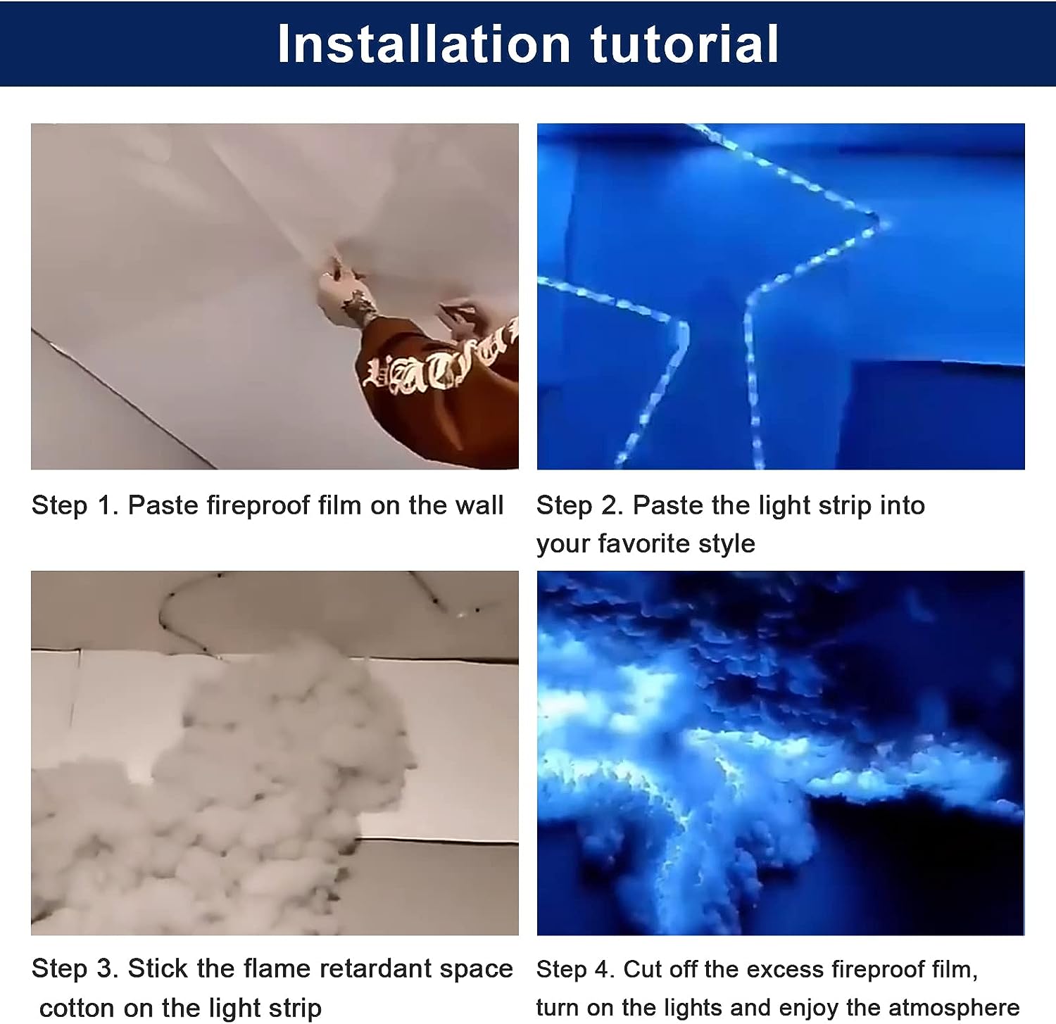 نصب ریسه ابر