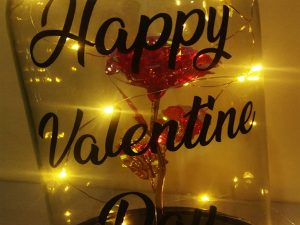 باکس گل نور ویژه ولنتاین