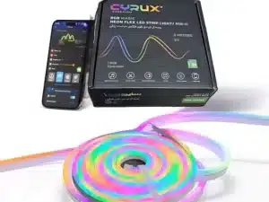 ریسه نئون تمام رنگی